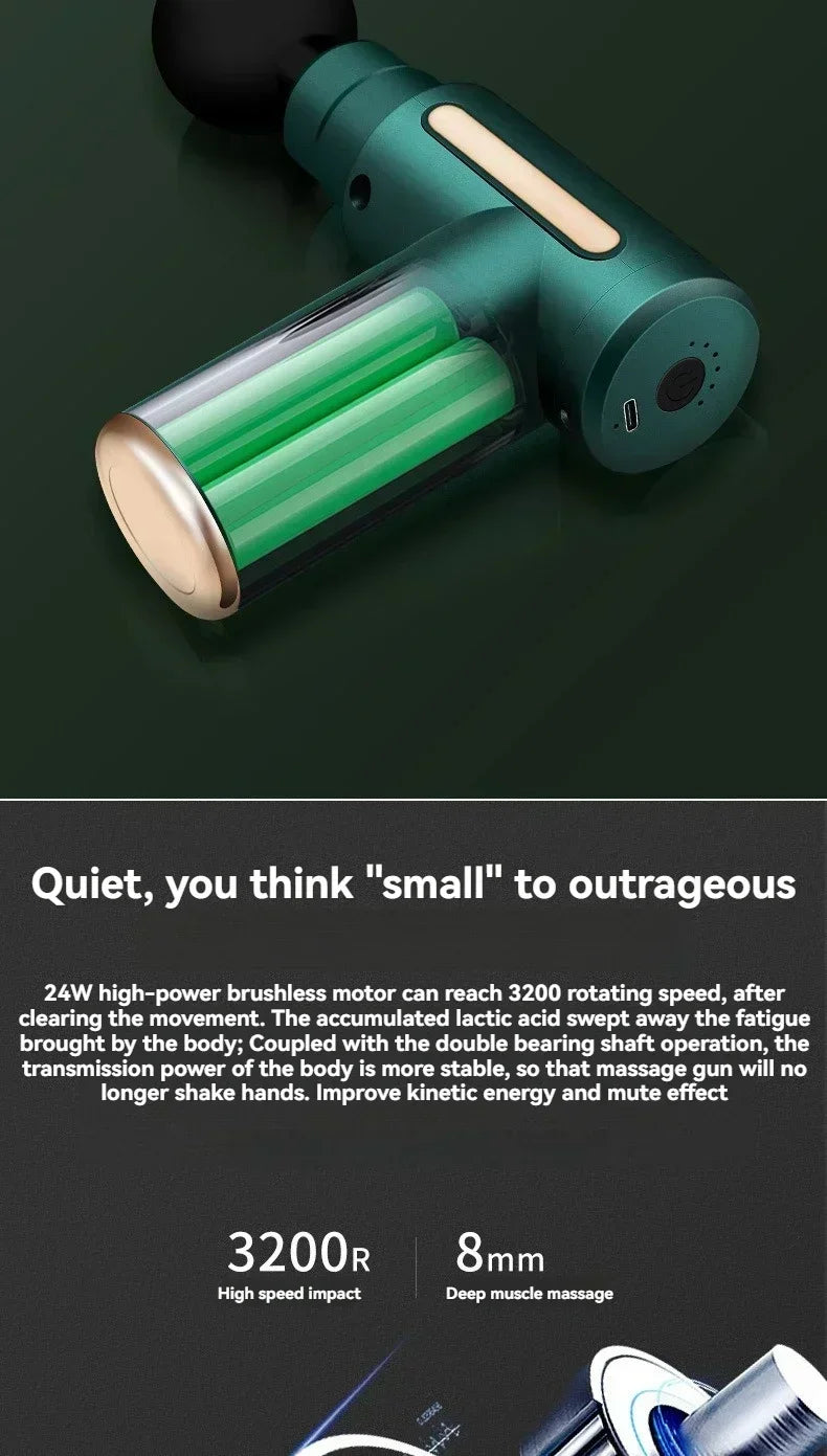 Mini USB Massage Gun