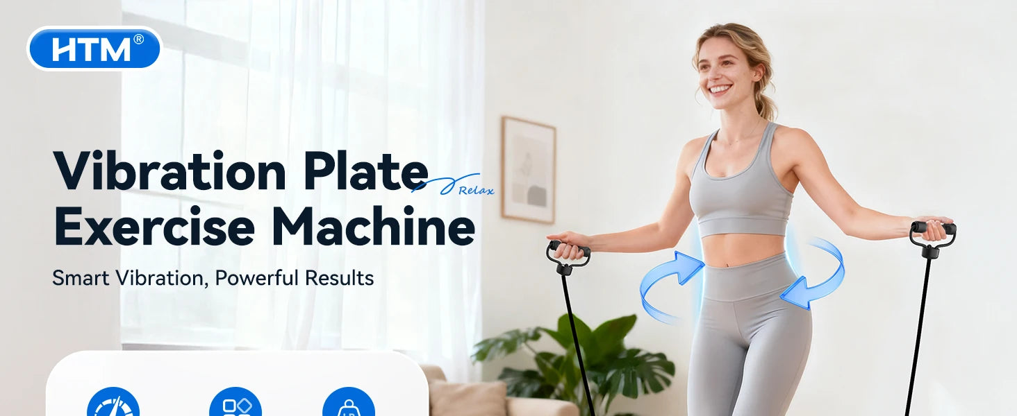 Vibration Plate Exercise Machine