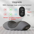Heated Electric Neck Massager Pillow