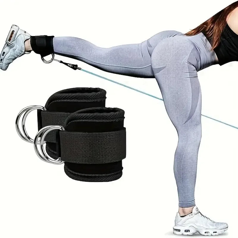 Adjustable Ankle Cuffs - Leg Workout Straps