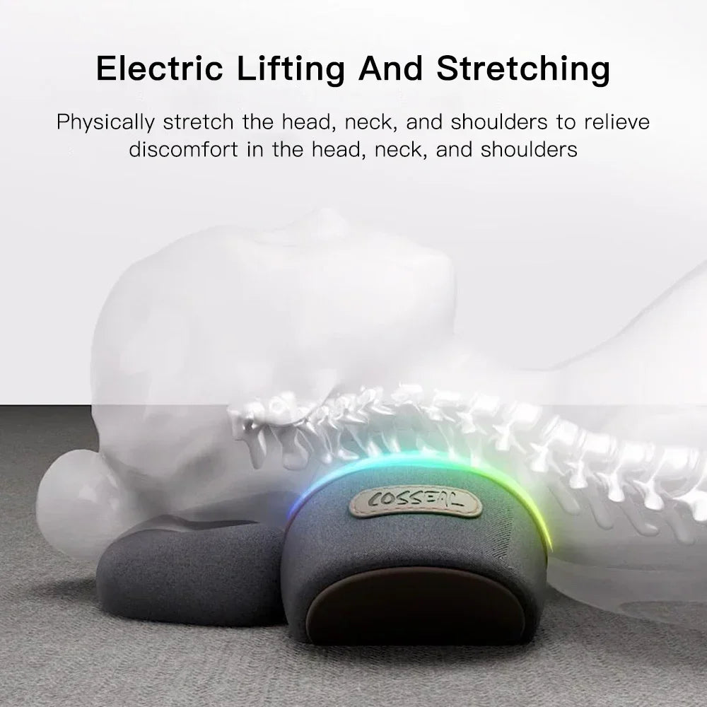 Heated Electric Neck Massager Pillow