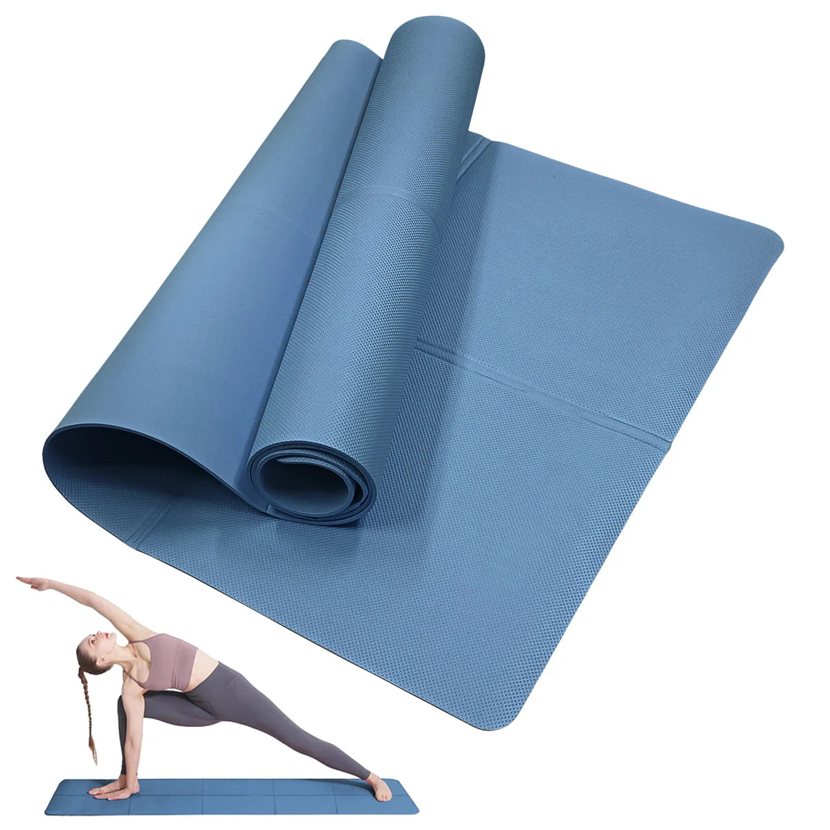 Anti-Slip Yoga Mat, 4MM
