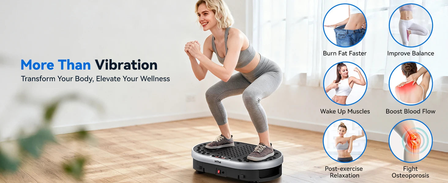 Vibration Plate Exercise Machine