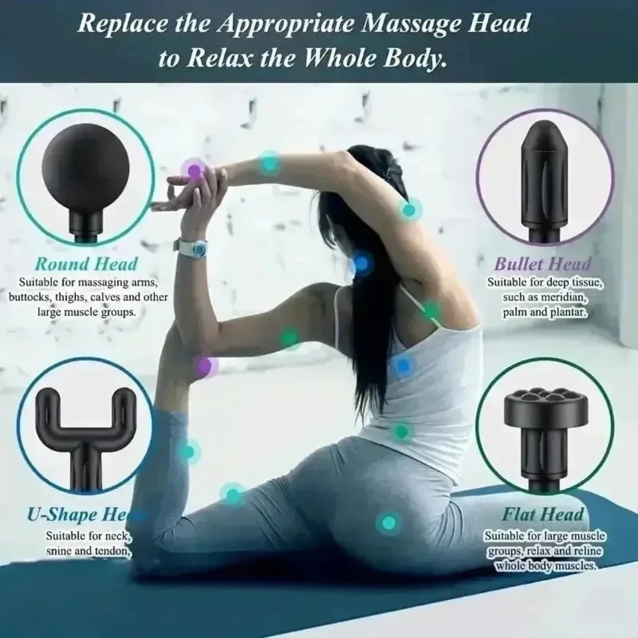 Mini USB Massage Gun
