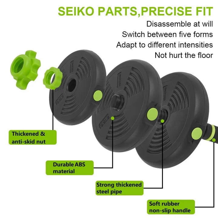 4 in 1 Adjustable Dumbbells 44/66/88Lbs Free Weight Set with Connector