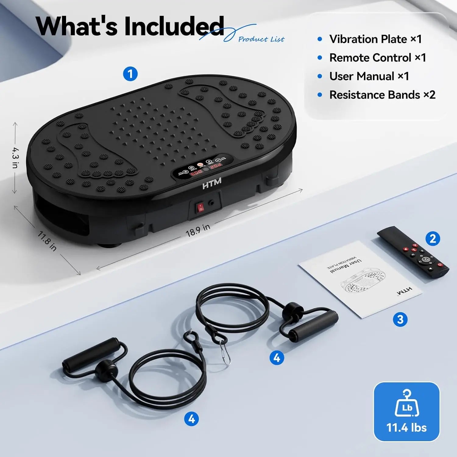 Vibration Plate Exercise Machine