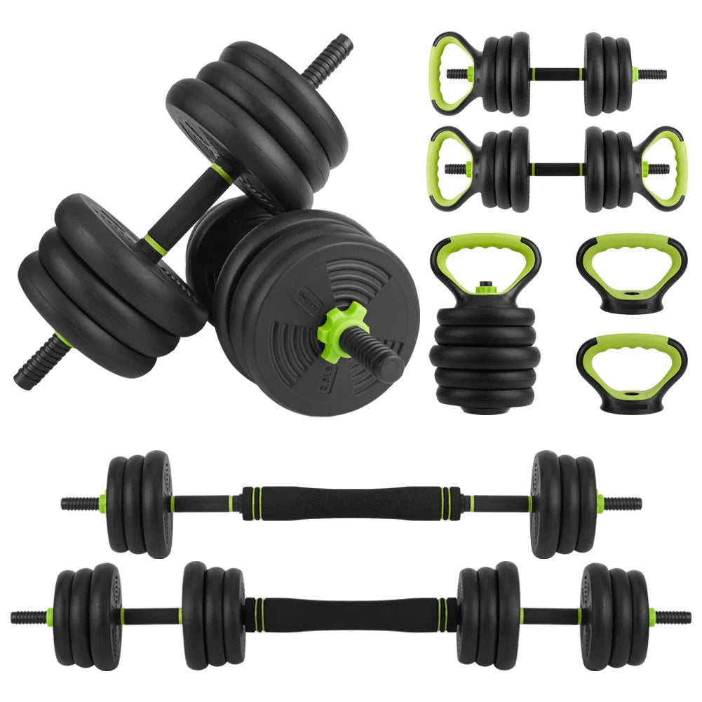 4 in 1 Adjustable Dumbbells 44/66/88Lbs Free Weight Set with Connector